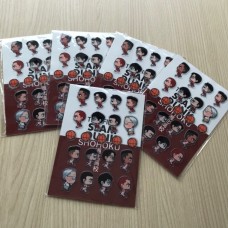 速水《湘北、ＲＵＮ！/山王、ＧＯ！  透明泡泡貼》