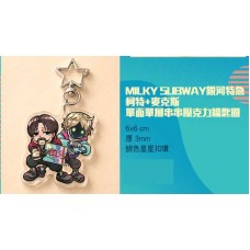 安生《銀河特急-柯特+麥克斯鑰匙圈》