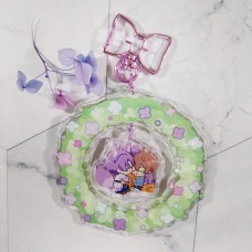 牧羊兔《玖伊花環壓克力》