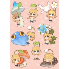 SERA《A6林克敏 透明貼紙》